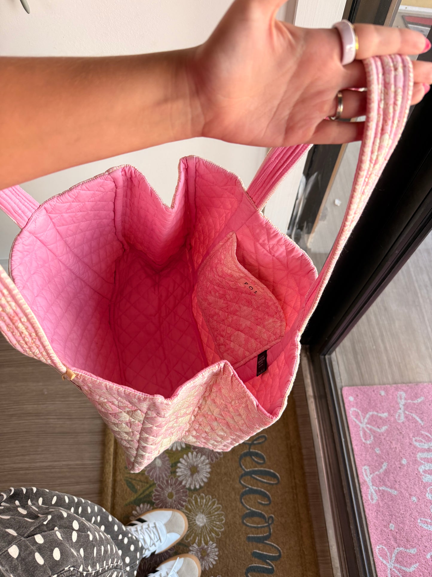 Baby Pink Tote