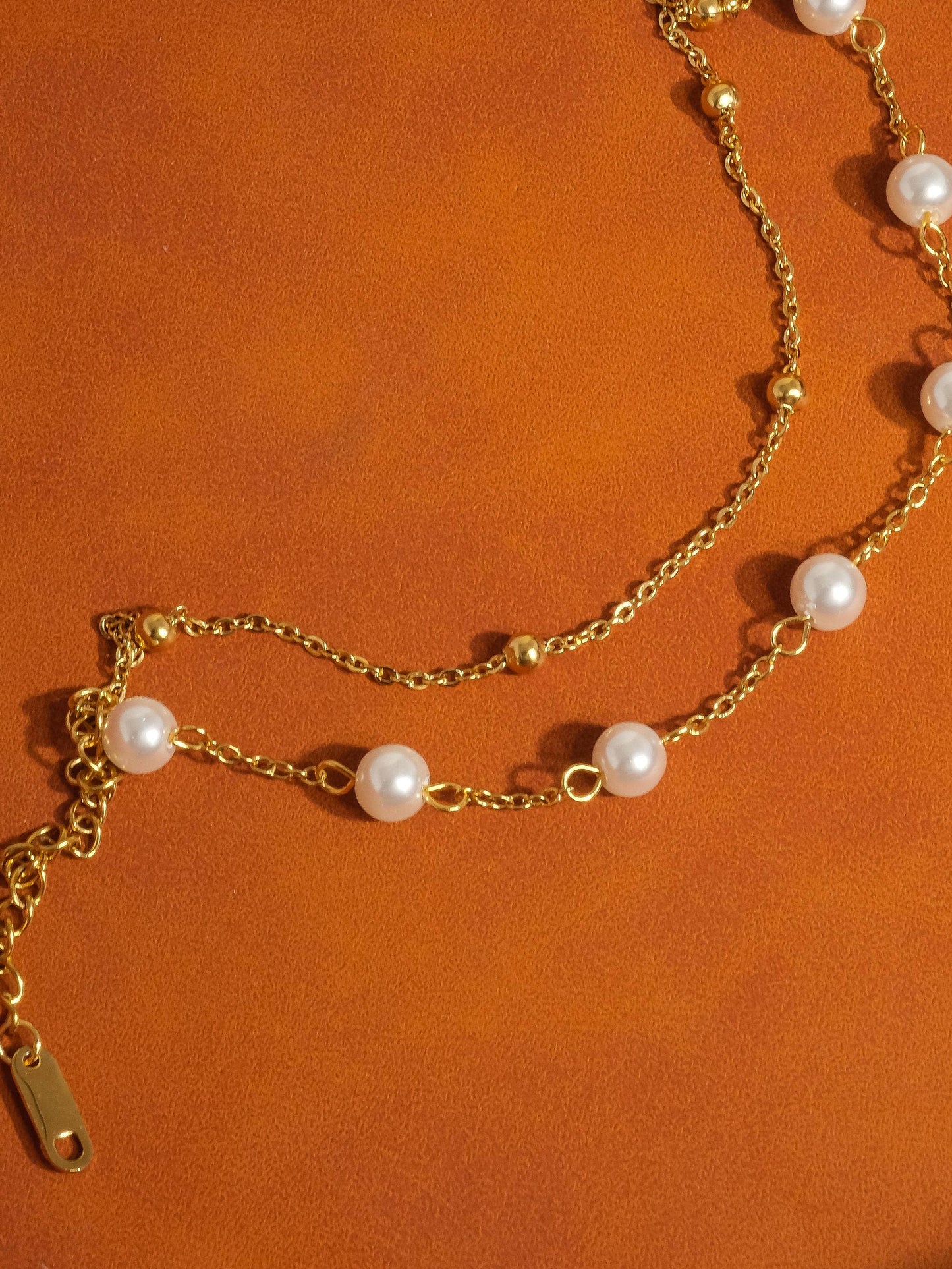 Layered Pearl Bracelet