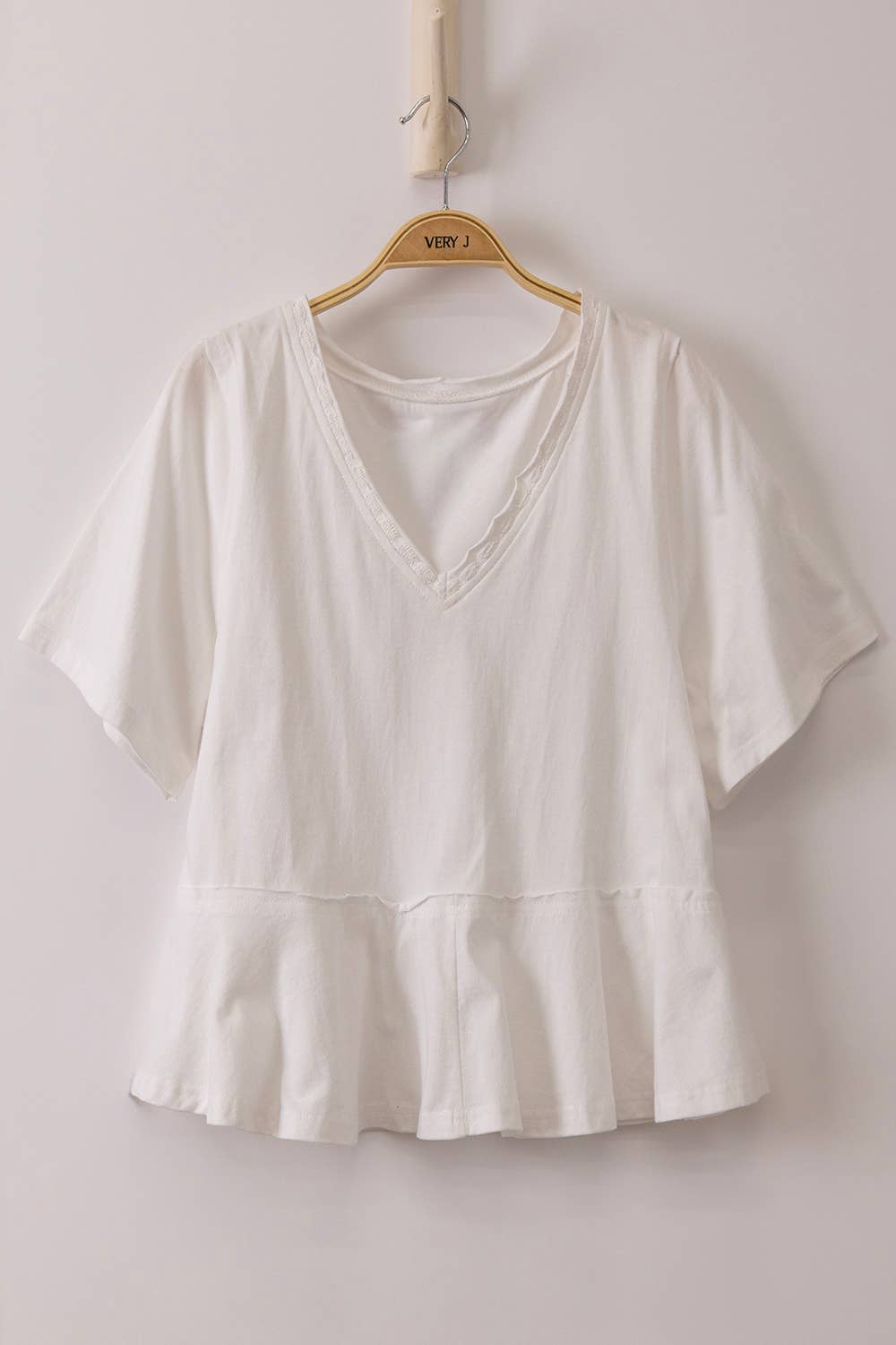Lace Trim Top
