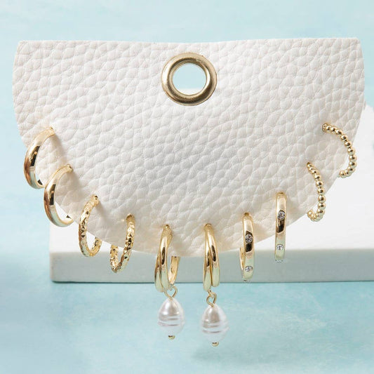 Hoop Earrings Set