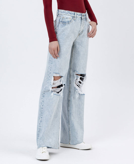 Baggy Wide Leg Jean