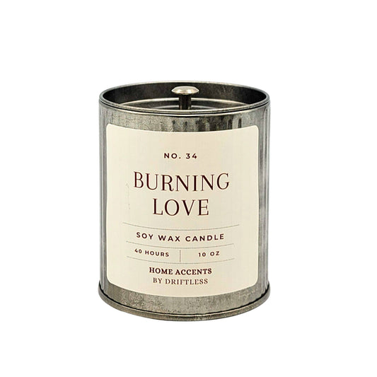 Burning Love Candles