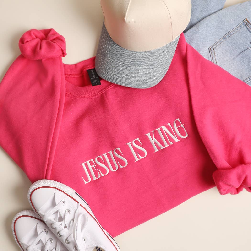 Jesus is King Crewneck