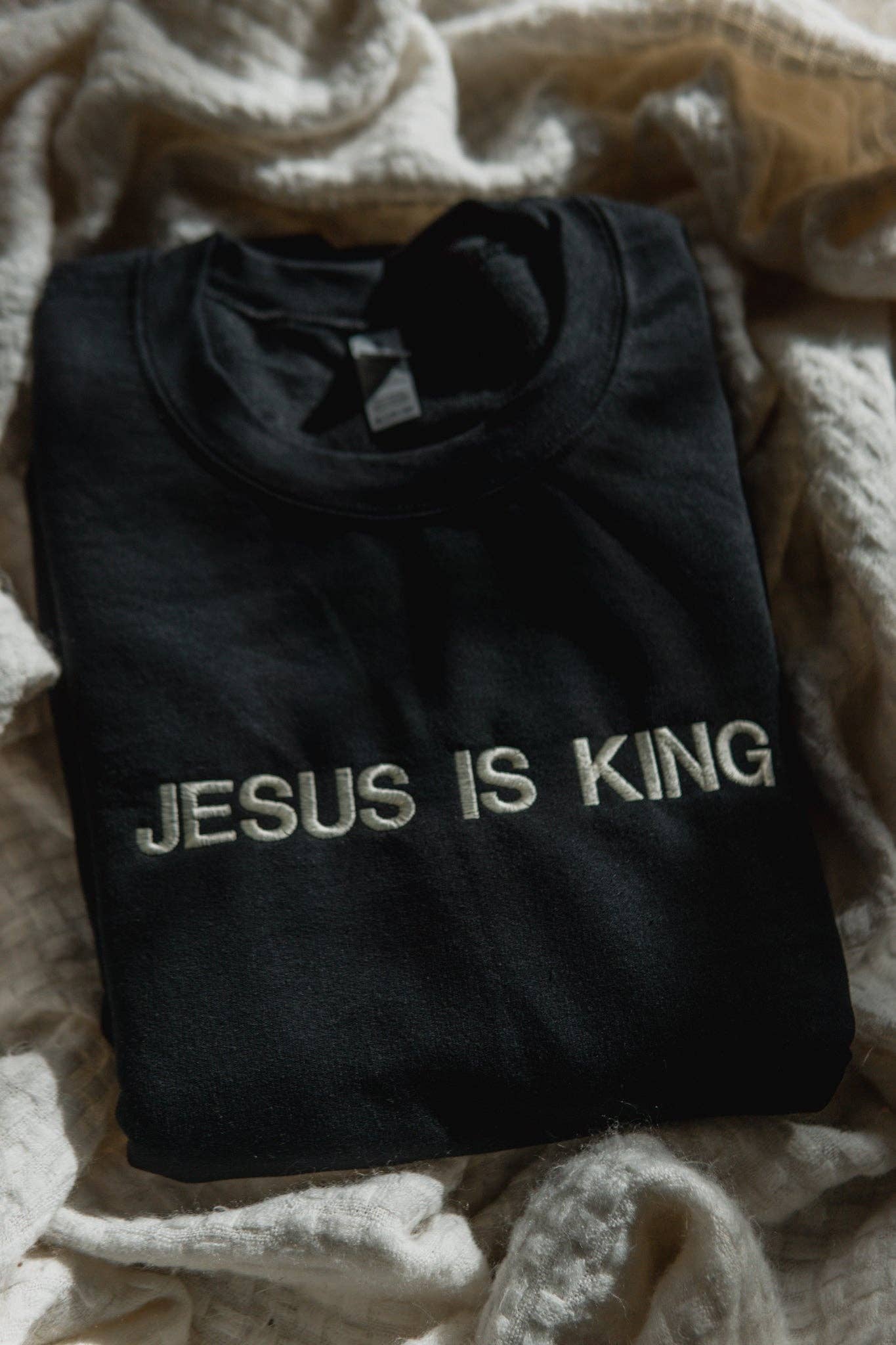 Jesus is King - Black