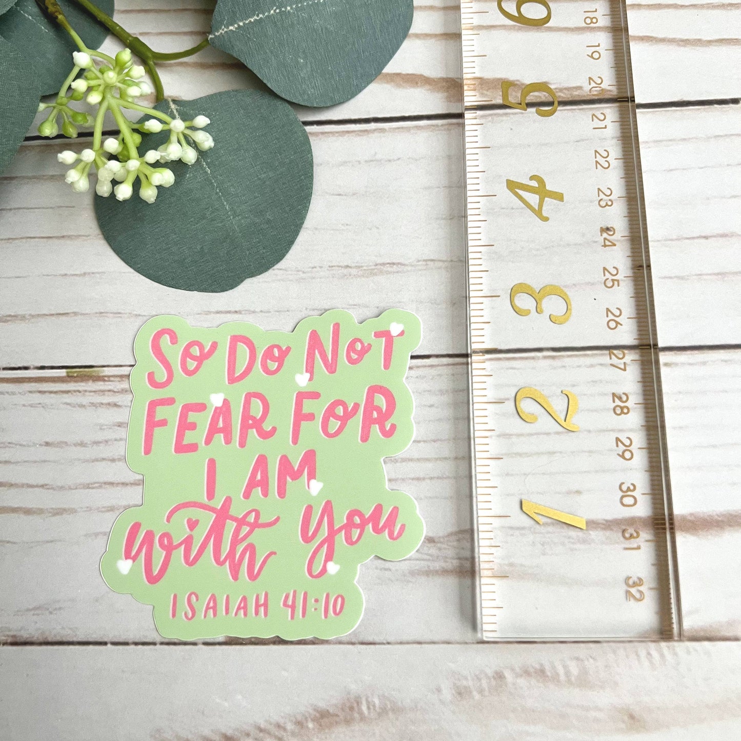 Do not fear sticker
