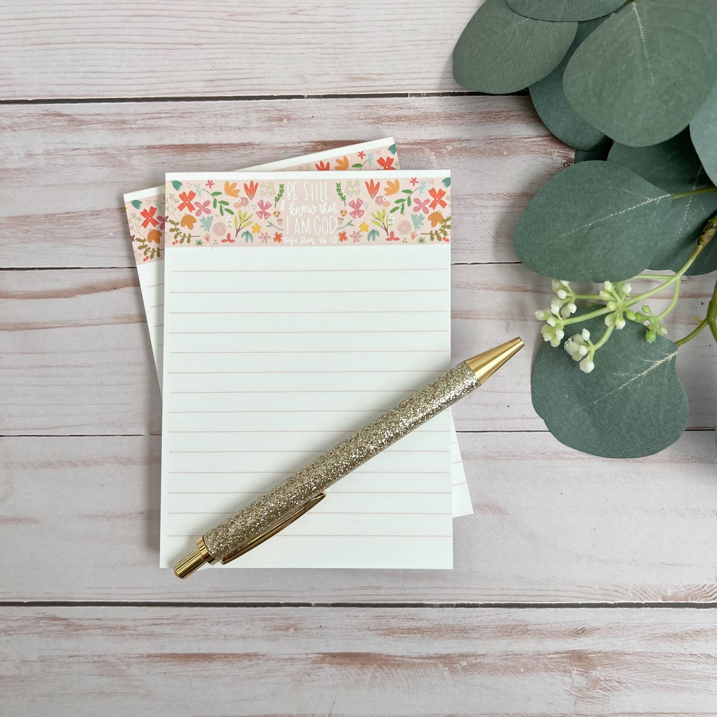 Be still notepad
