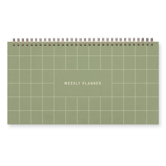 Green Weekly Planner