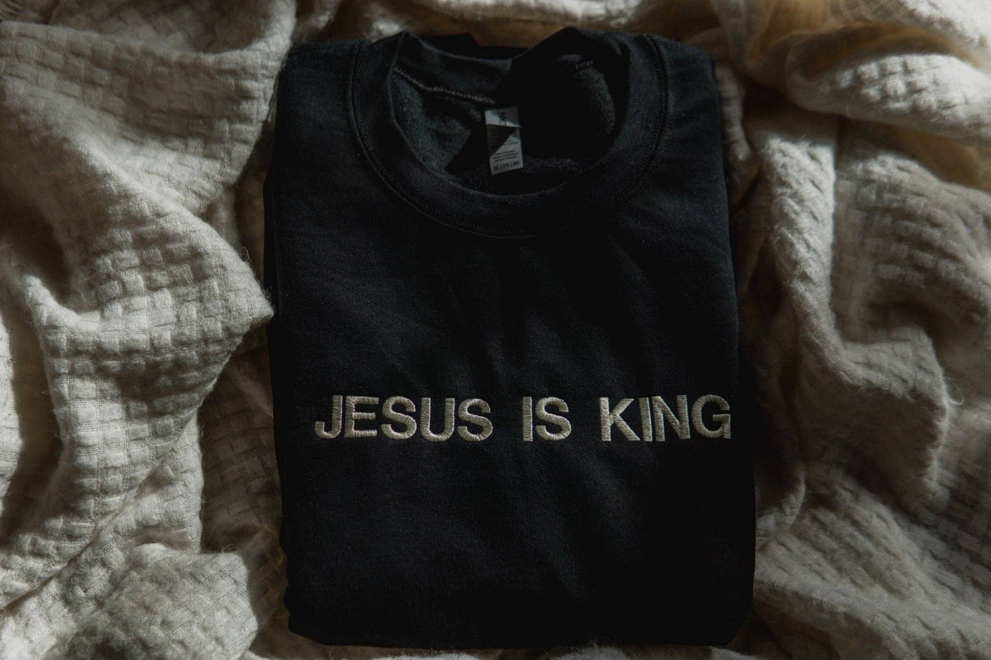 Jesus is King - Black