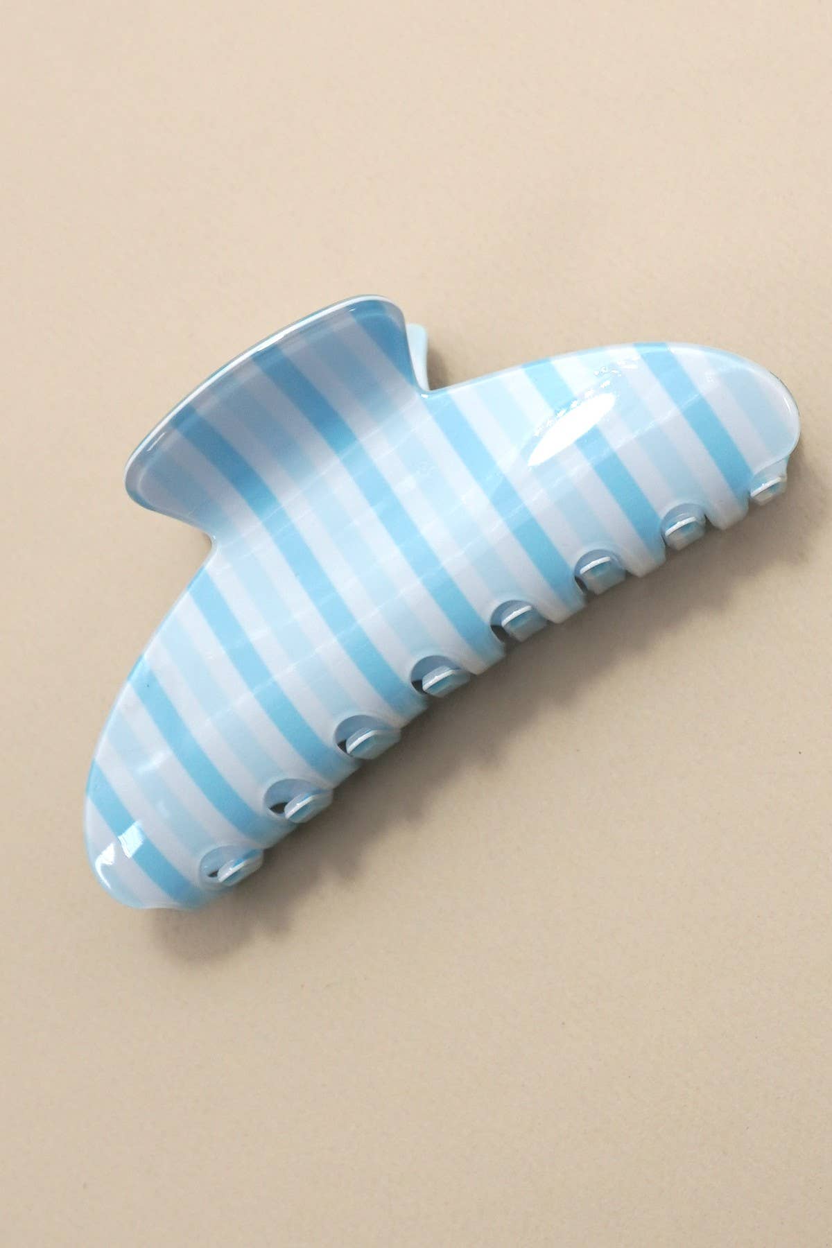 Stripe Claw Clip