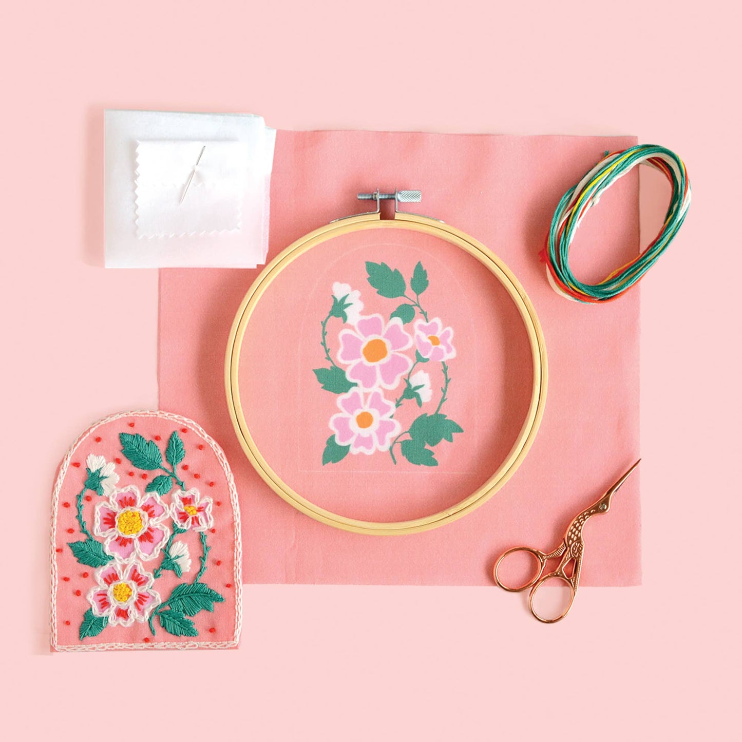 Roses EmbroideryKit