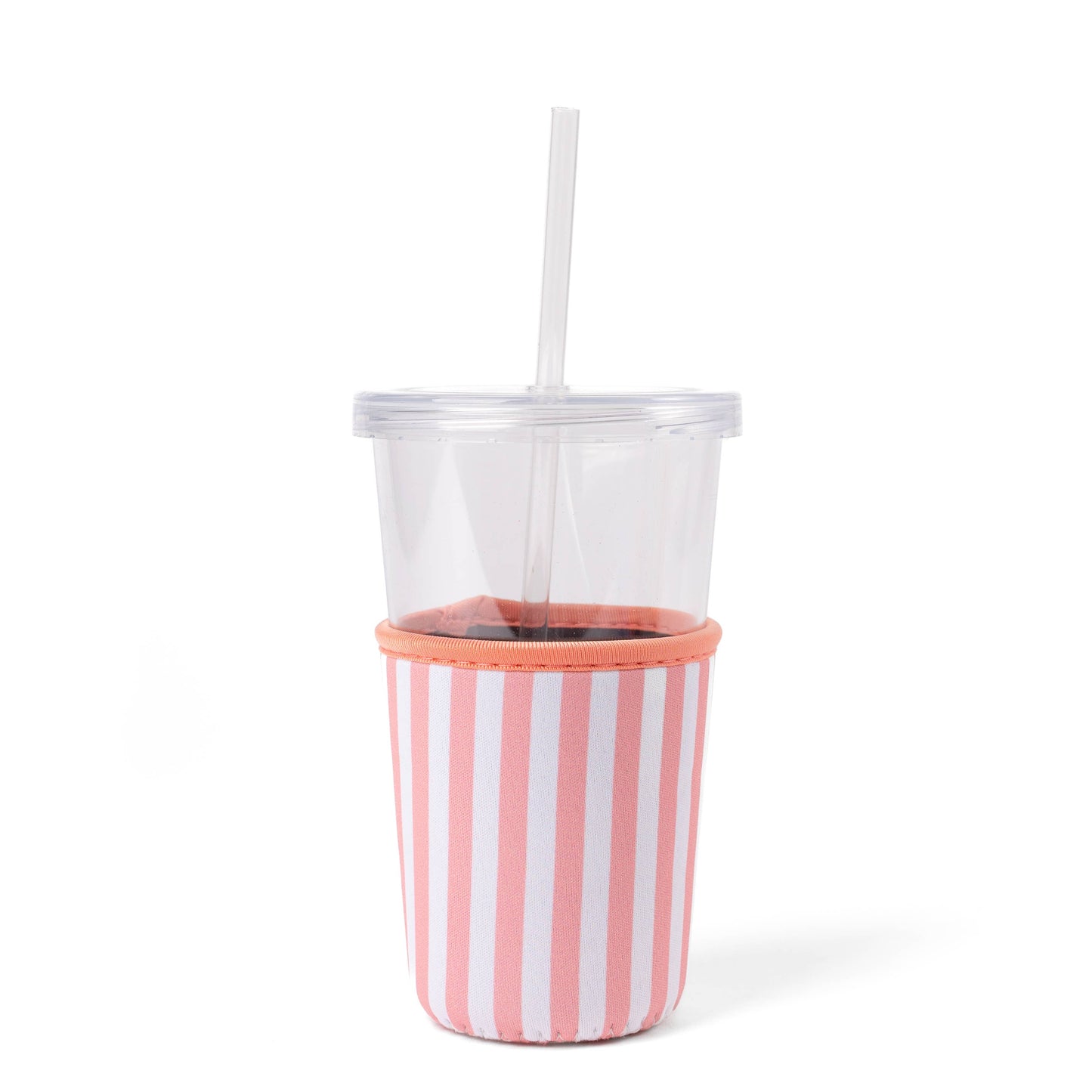 Pink Stripe Drink Sleeve- Fit S/M