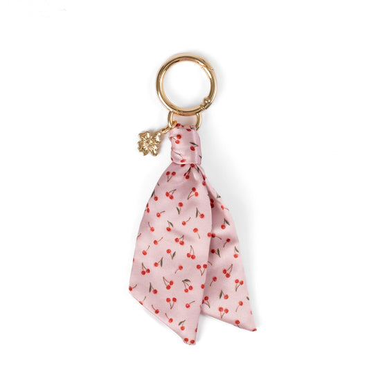 Cherries Satin Keychain