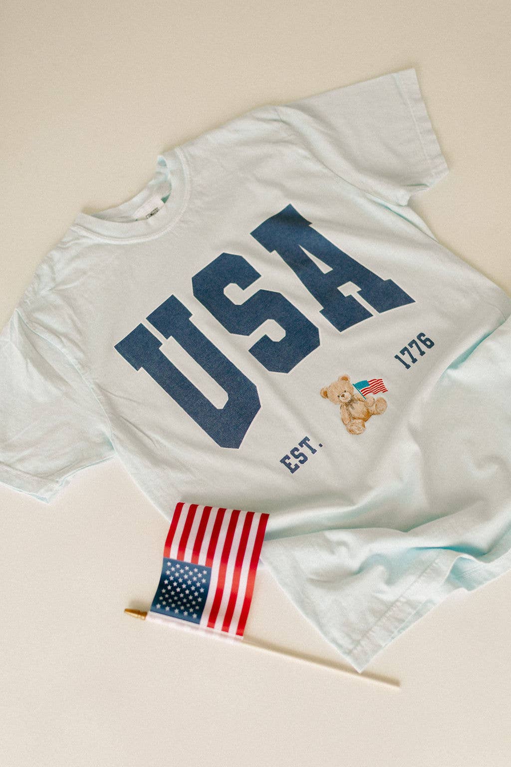 USA Teddy Bear Tee