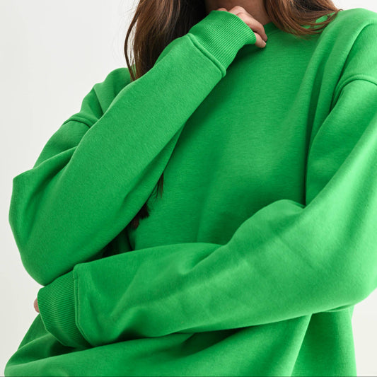 Oversized Green Sweatshirt